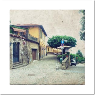 Italy sightseeing trip photography from city scape Milano Bergamo Lecco Posters and Art